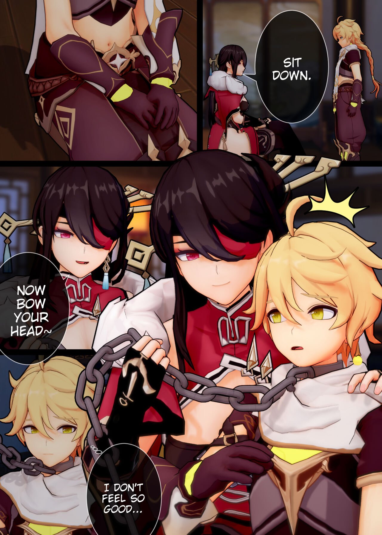 ActualE - Please, Beidou-san! I beg of you! (Genshin Impact) English Decensored image number 6