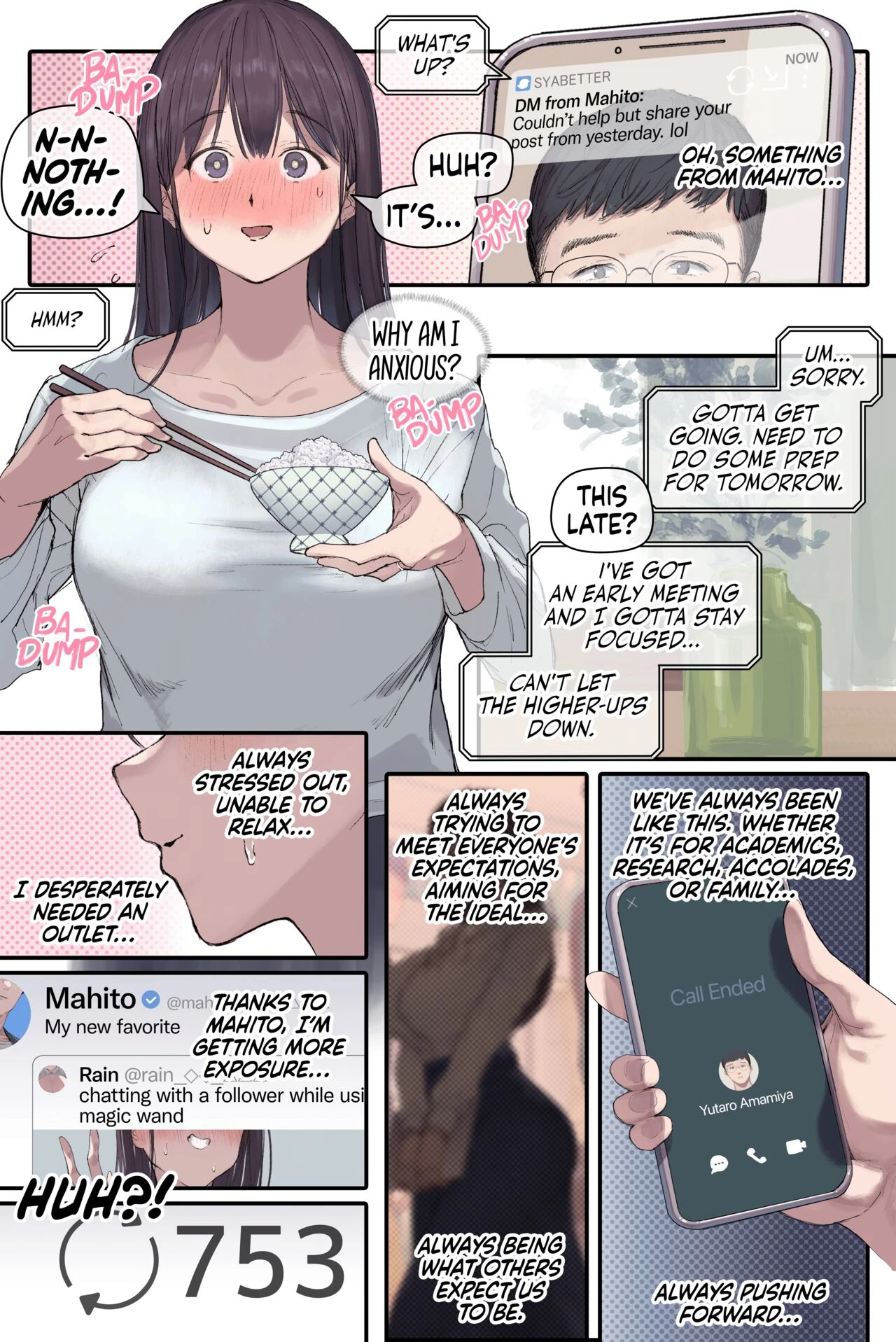 Touko Amamiya: Wife, Scholar, Professor in HEAT  Intelli Hitozuma Amamiya Touko Sensei no Hatsujou image number 14