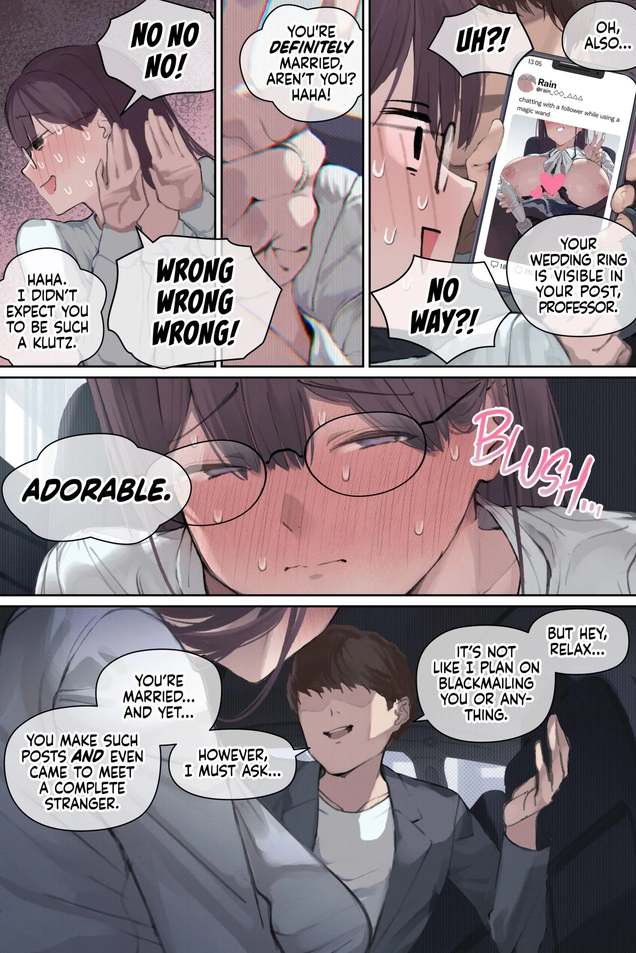 Touko Amamiya: Wife, Scholar, Professor in HEAT  Intelli Hitozuma Amamiya Touko Sensei no Hatsujou image number 23