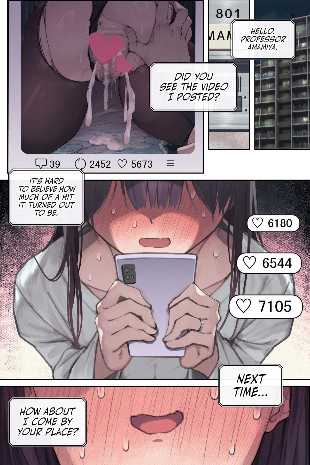 Touko Amamiya: Wife, Scholar, Professor in HEAT  Intelli Hitozuma Amamiya Touko Sensei no Hatsujou image number 55