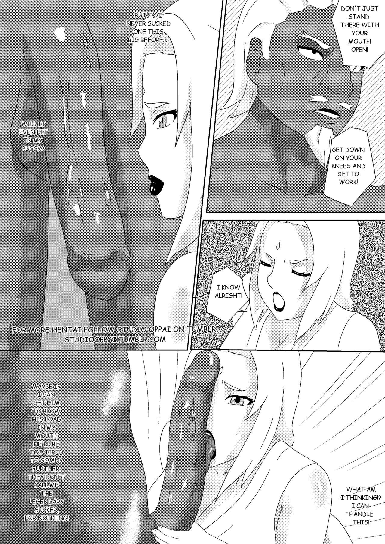 Studio Oppai - Tsunades Lost Bet (Naruto) porn comic image number 5