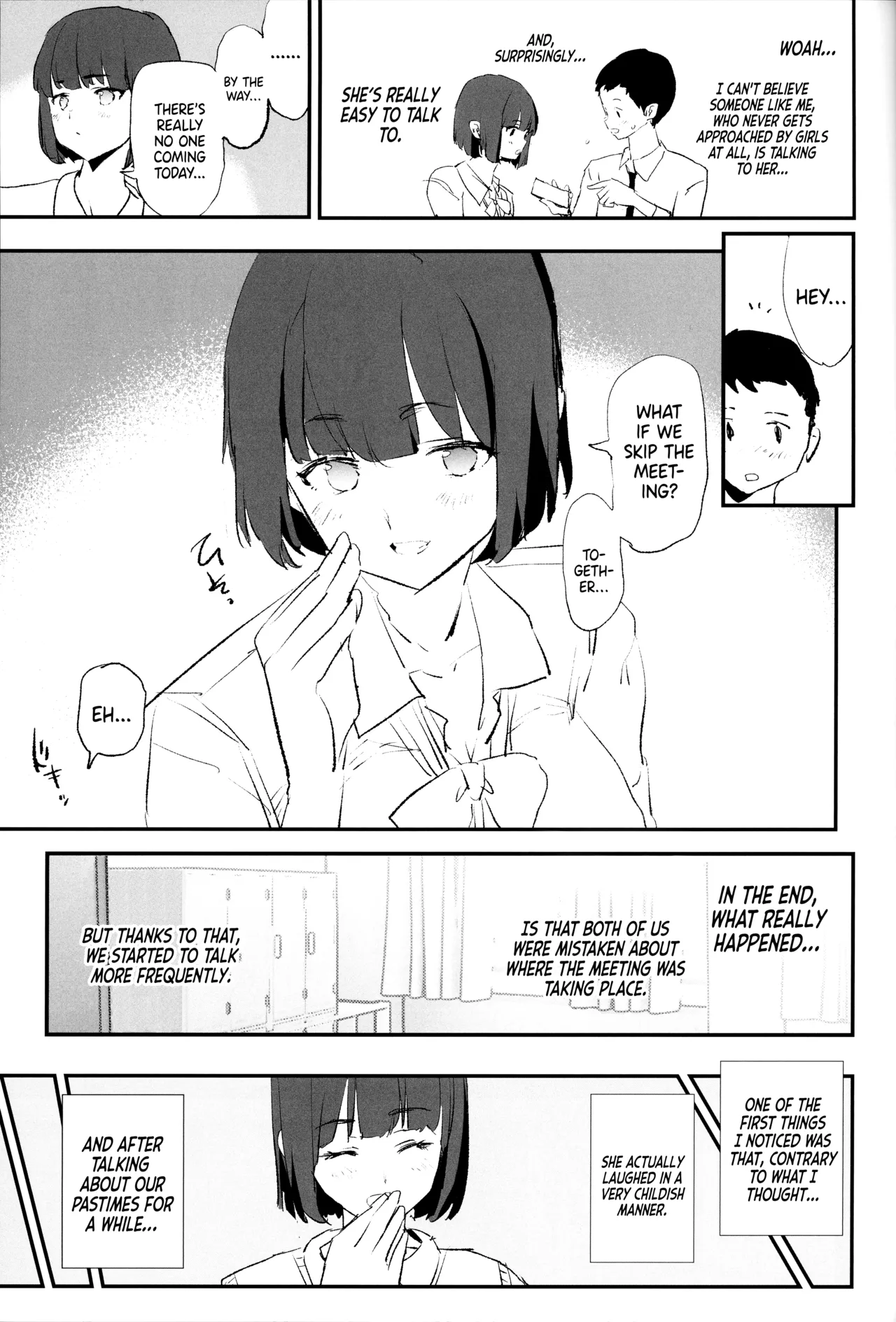 Everyone Went to the Cocksleeve Camp Except  Me  Boku dake Yobare nakatta Onaho Gasshuku + Saki-senpai image number 3