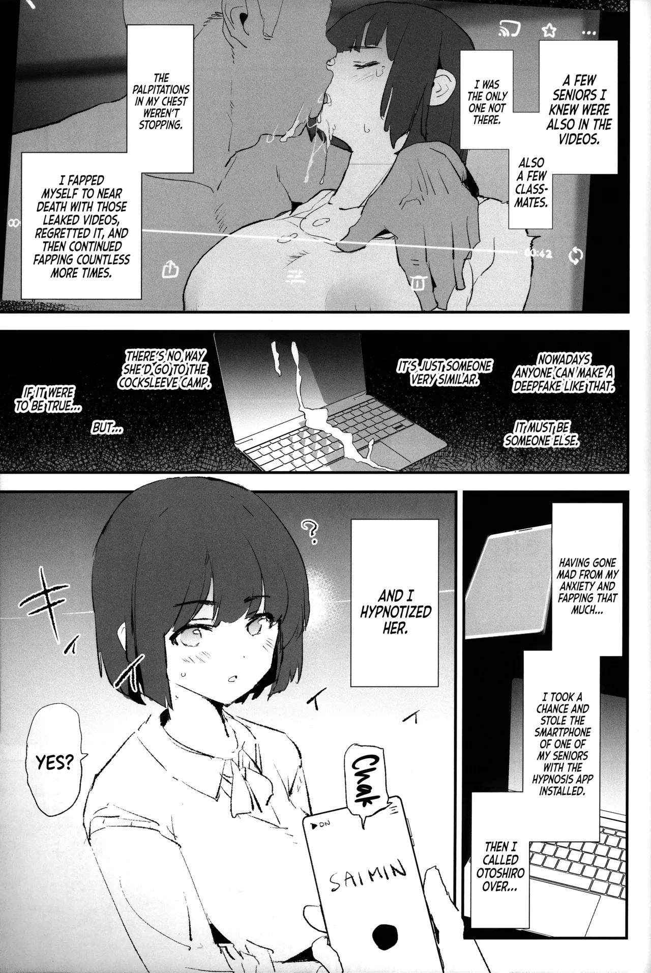 Everyone Went to the Cocksleeve Camp Except  Me  Boku dake Yobare nakatta Onaho Gasshuku + Saki-senpai image number 5
