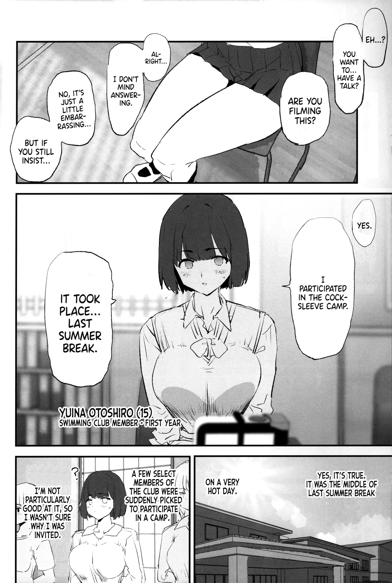 Everyone Went to the Cocksleeve Camp Except  Me  Boku dake Yobare nakatta Onaho Gasshuku + Saki-senpai image number 6