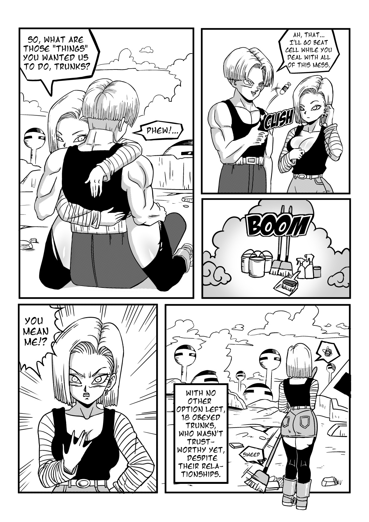 Android 18 Stays in the Future image number 11