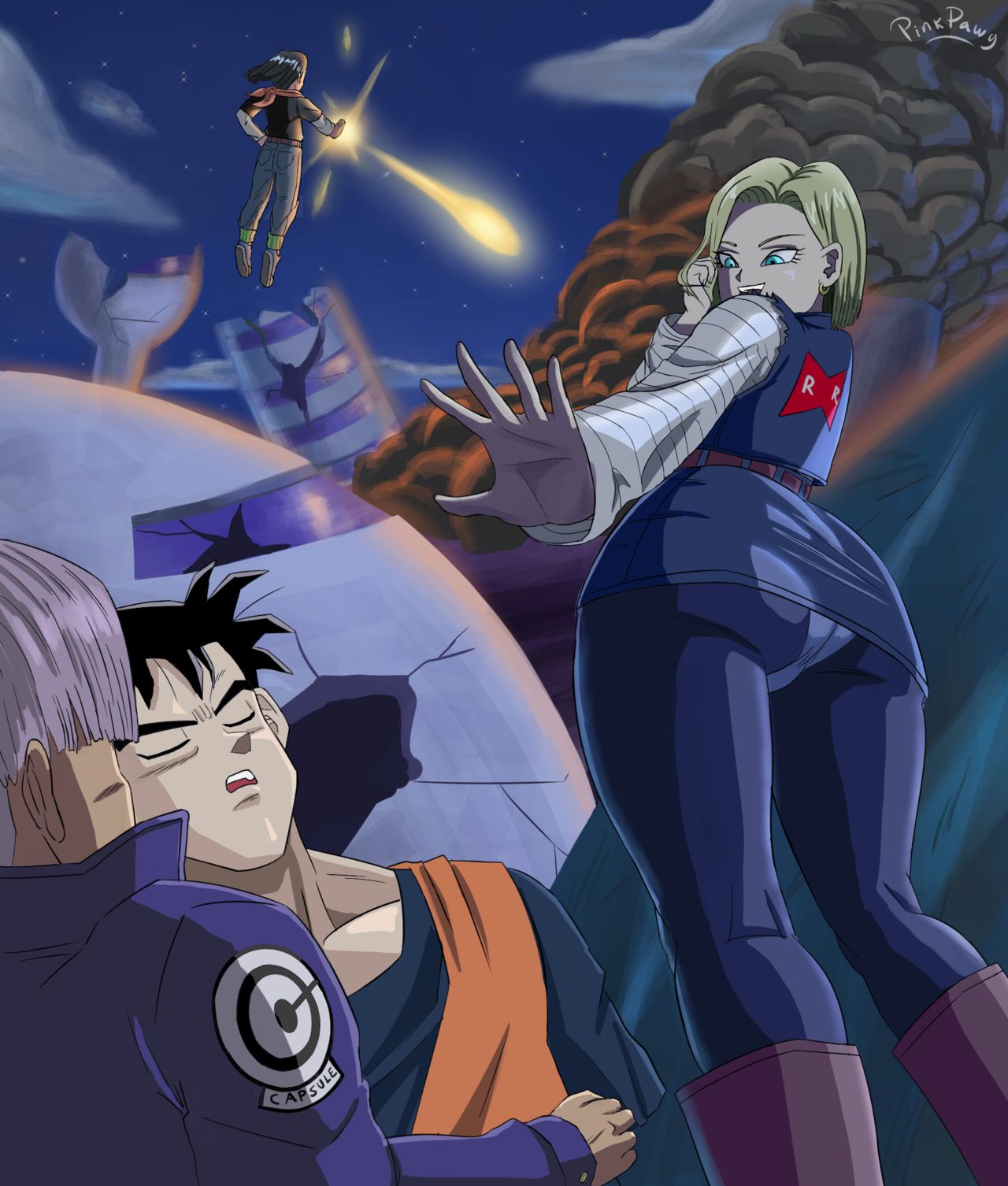 Android 18 Stays in the Future image number 12