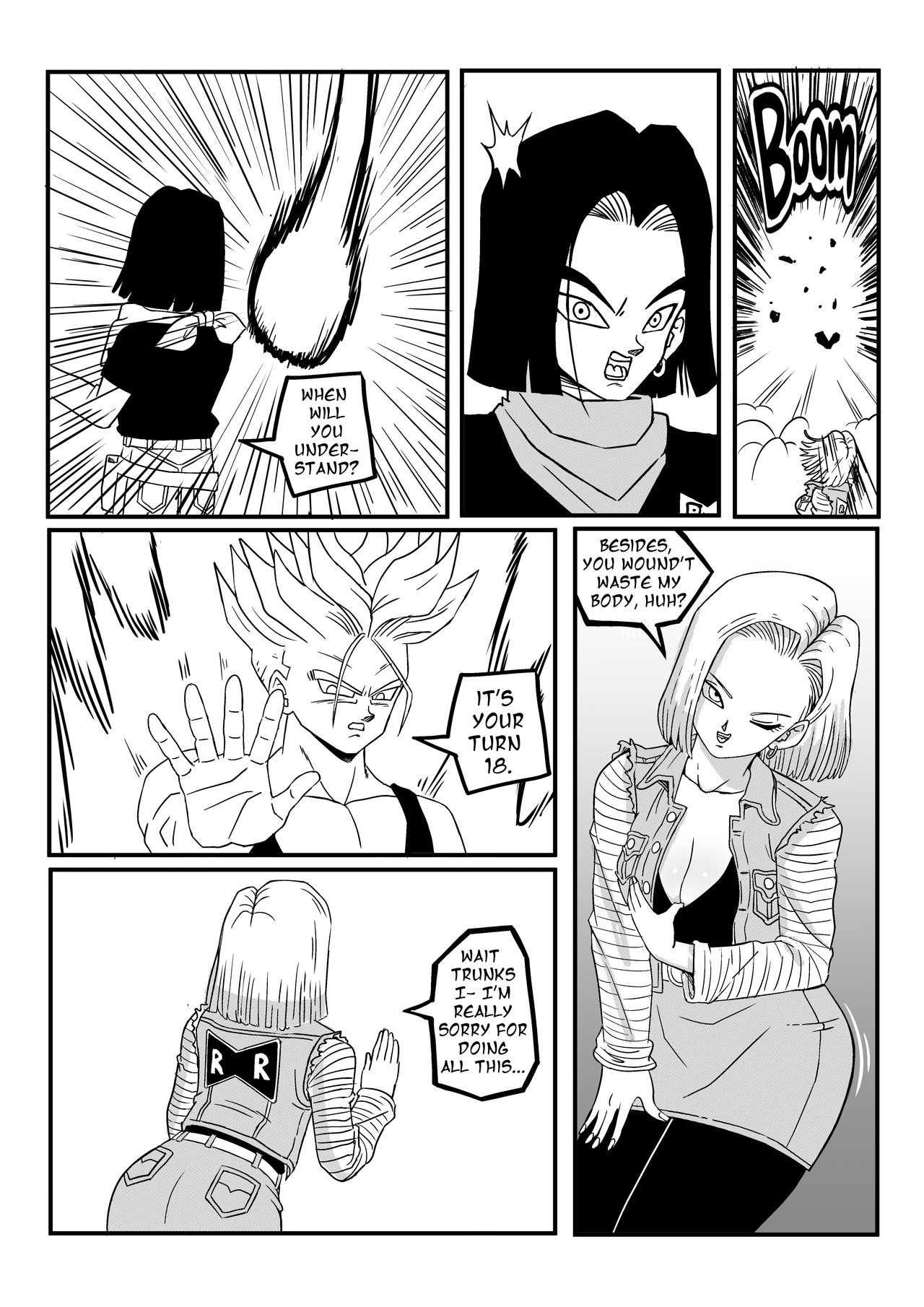 Android 18 Stays in the Future image number 1