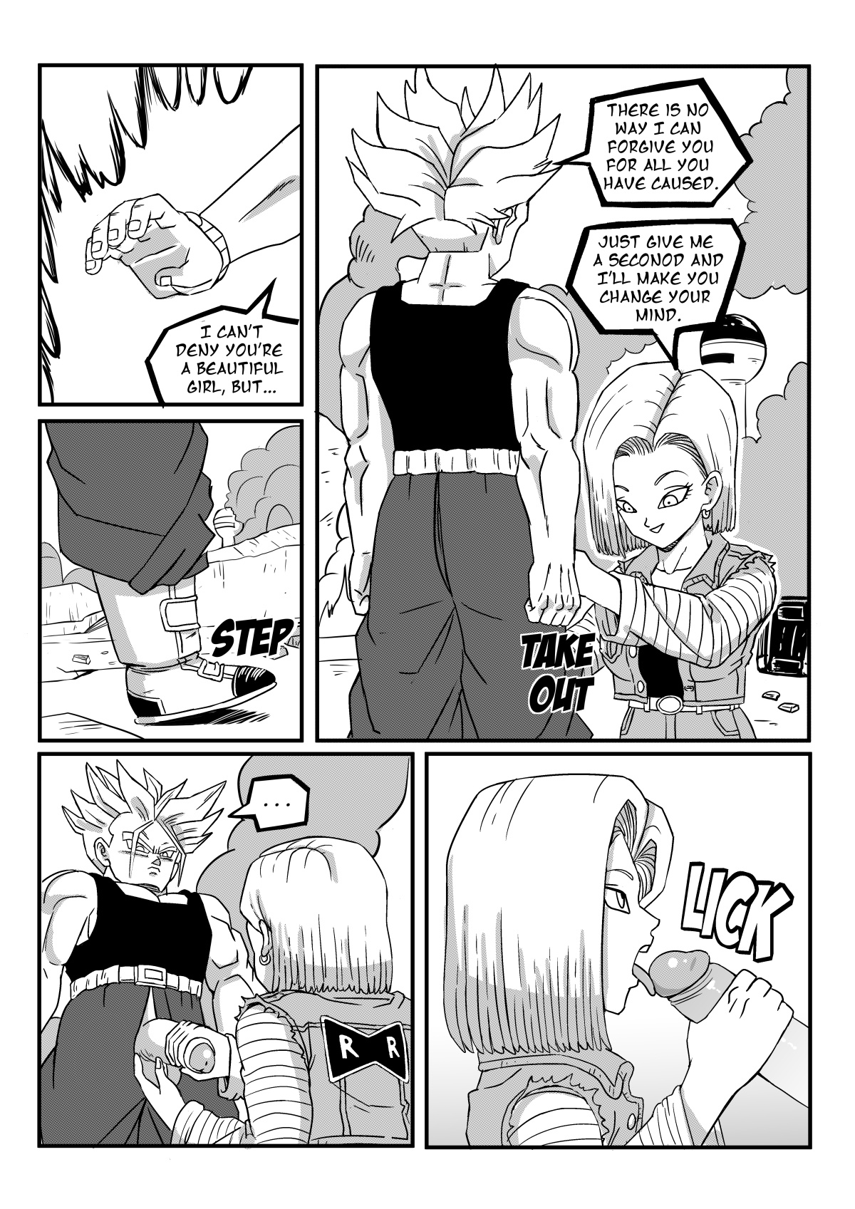 Android 18 Stays in the Future image number 2