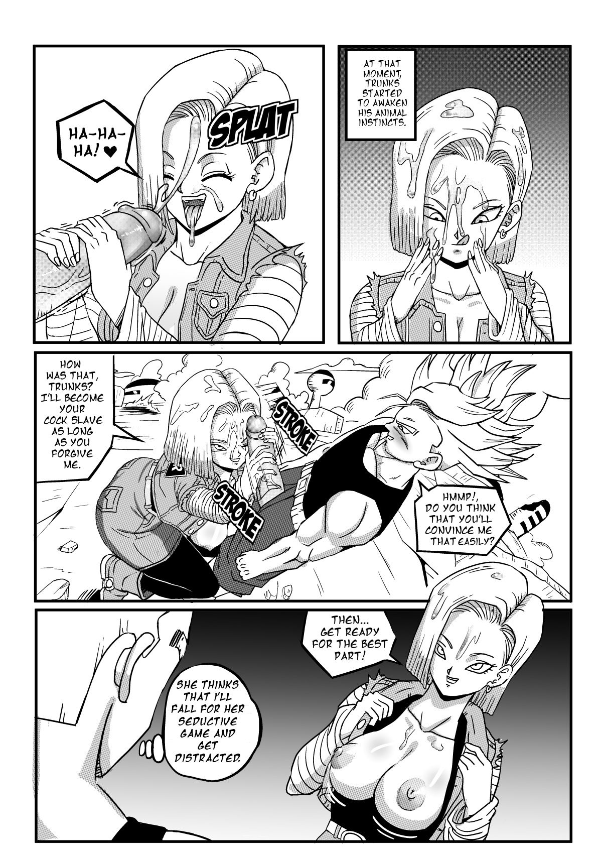 Android 18 Stays in the Future image number 4