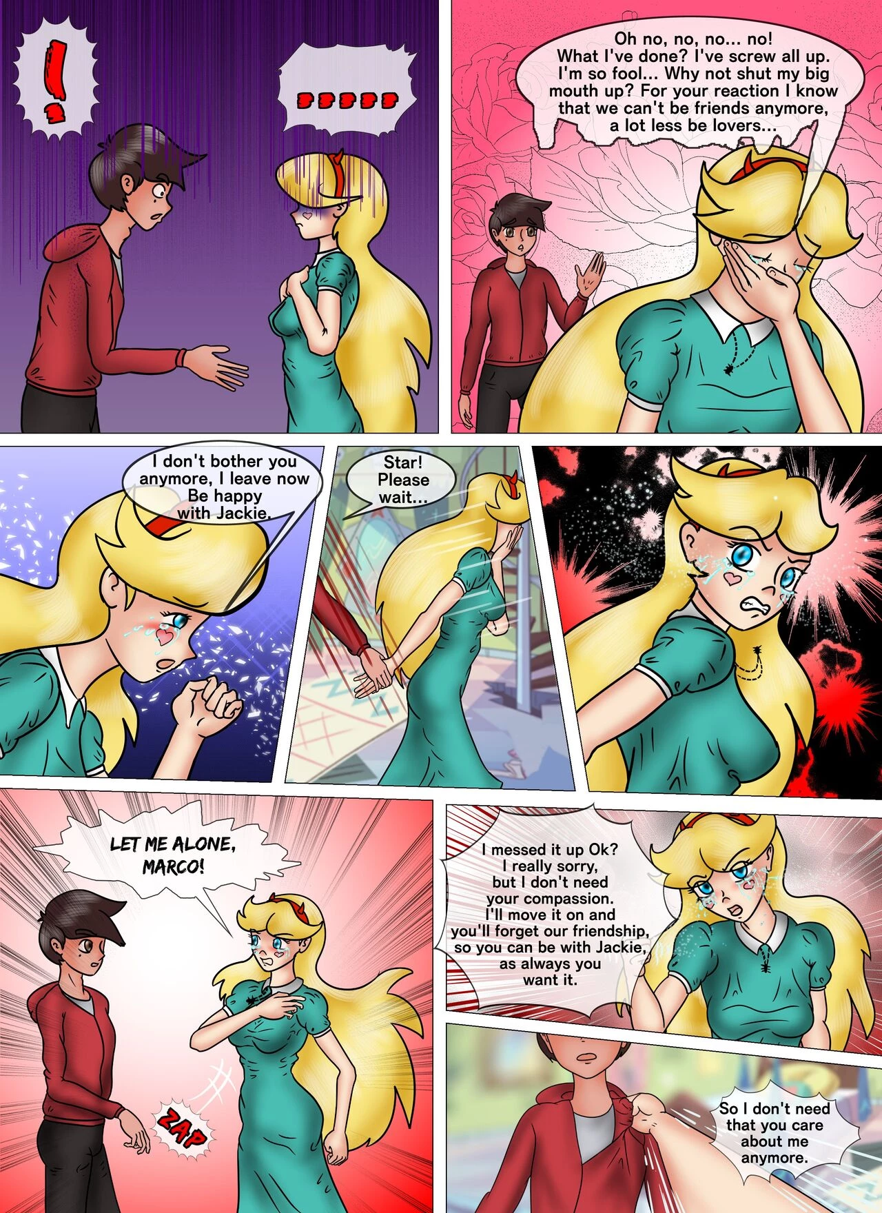 Before I leave: a starco fan comic image number 12