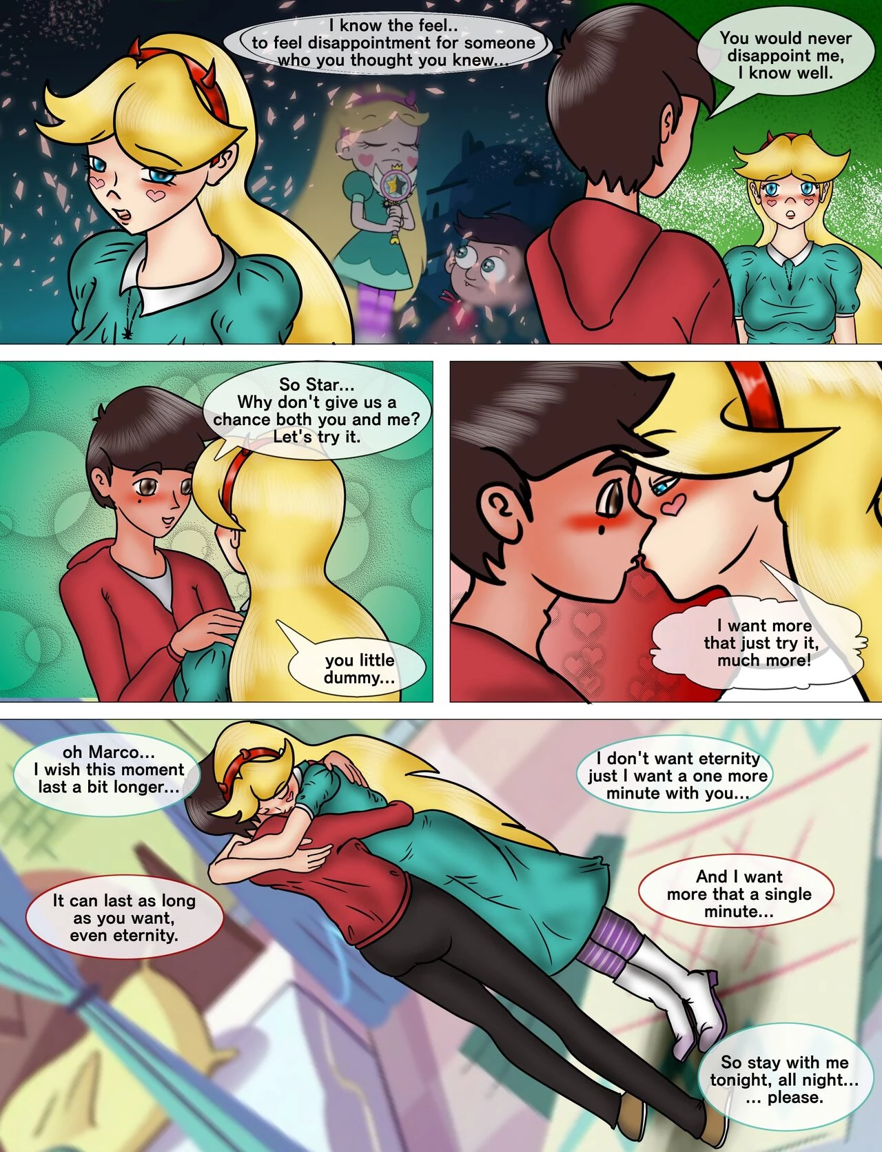 Before I leave: a starco fan comic image number 16