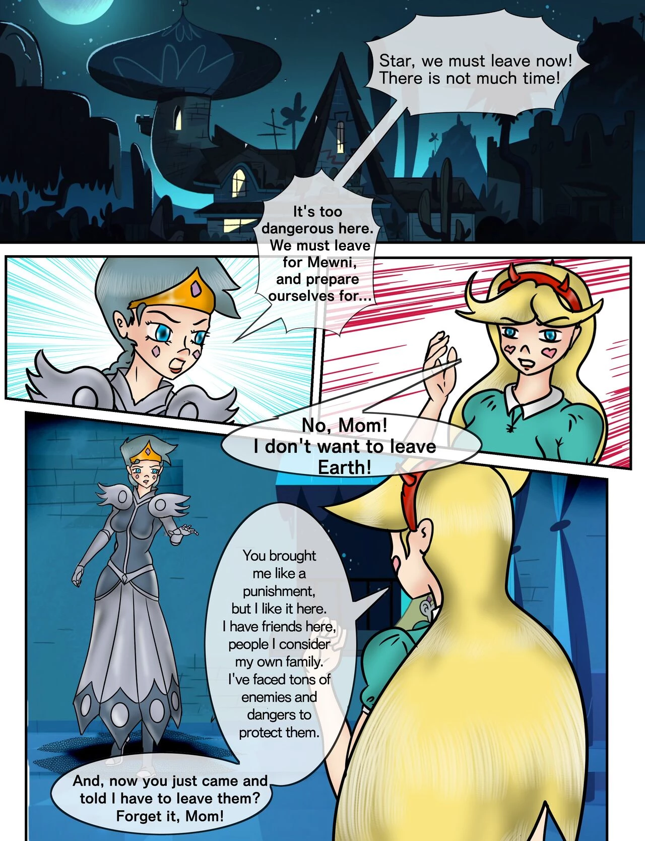 Before I leave: a starco fan comic image number 1