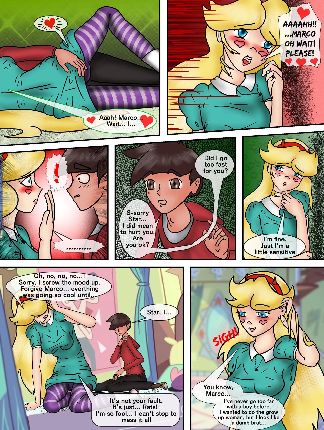 Before I leave: a starco fan comic image number 19