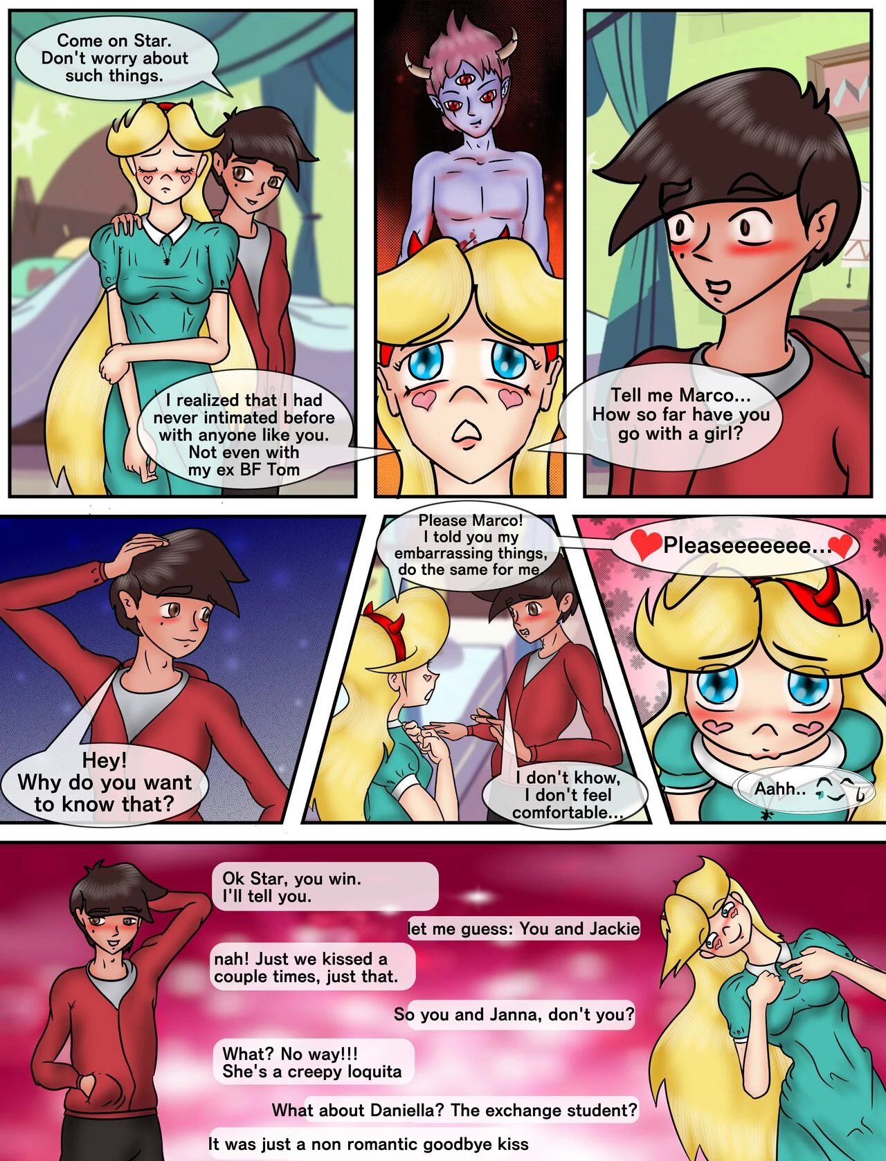 Before I leave: a starco fan comic image number 20