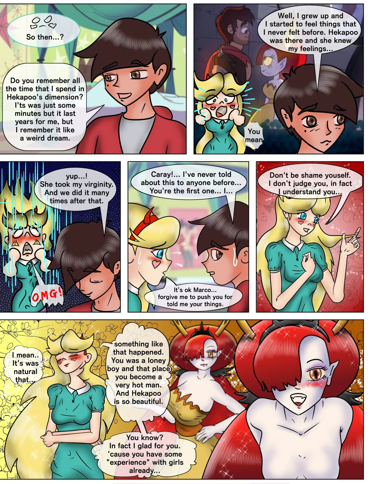 Before I leave: a starco fan comic image number 21