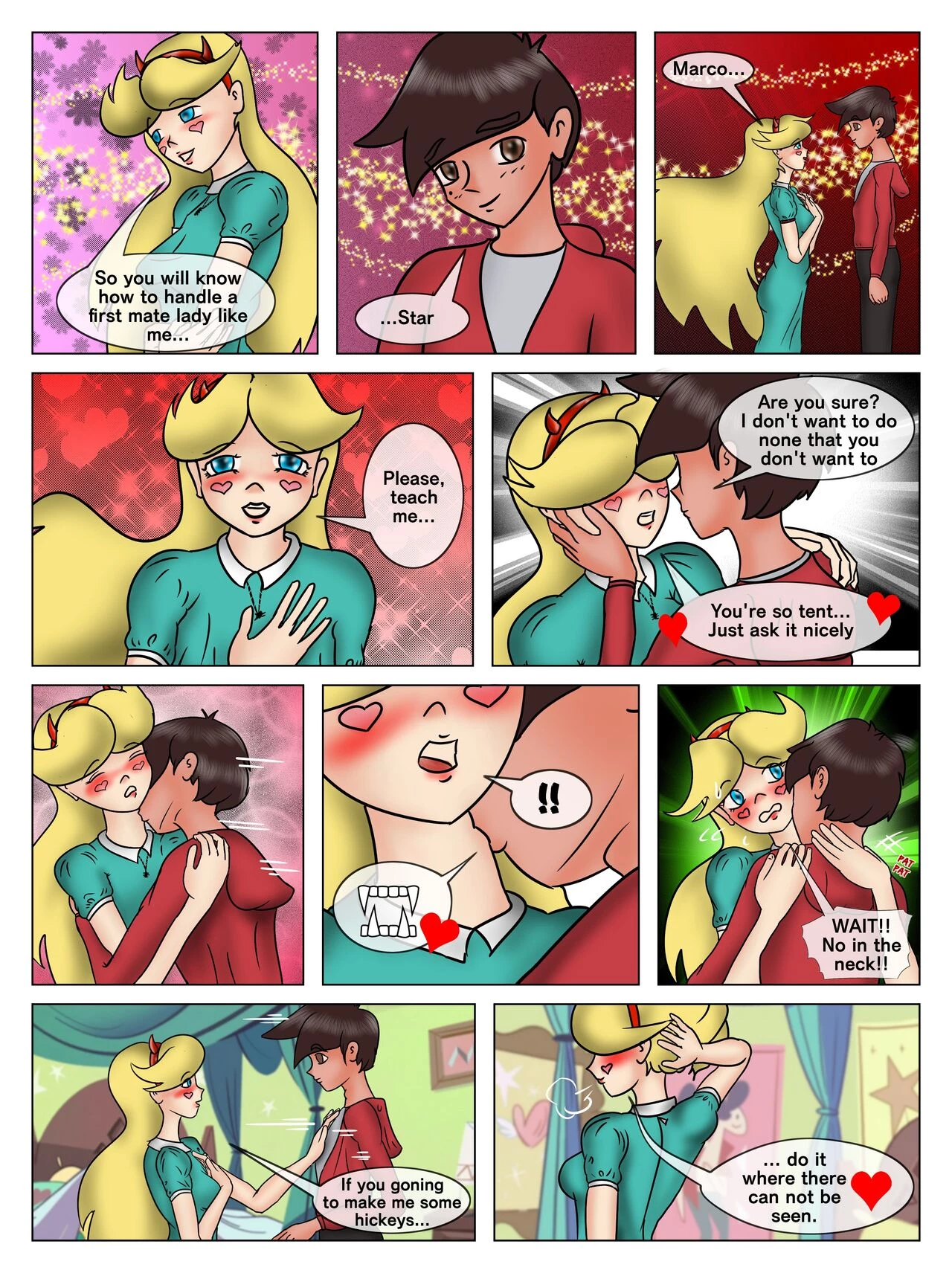 Before I leave: a starco fan comic image number 22