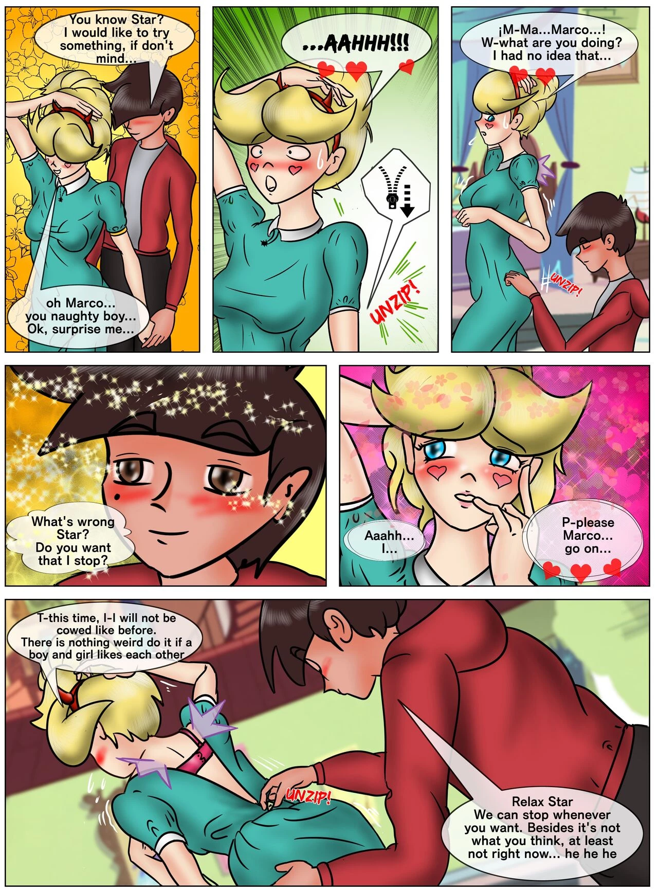 Before I leave: a starco fan comic image number 23
