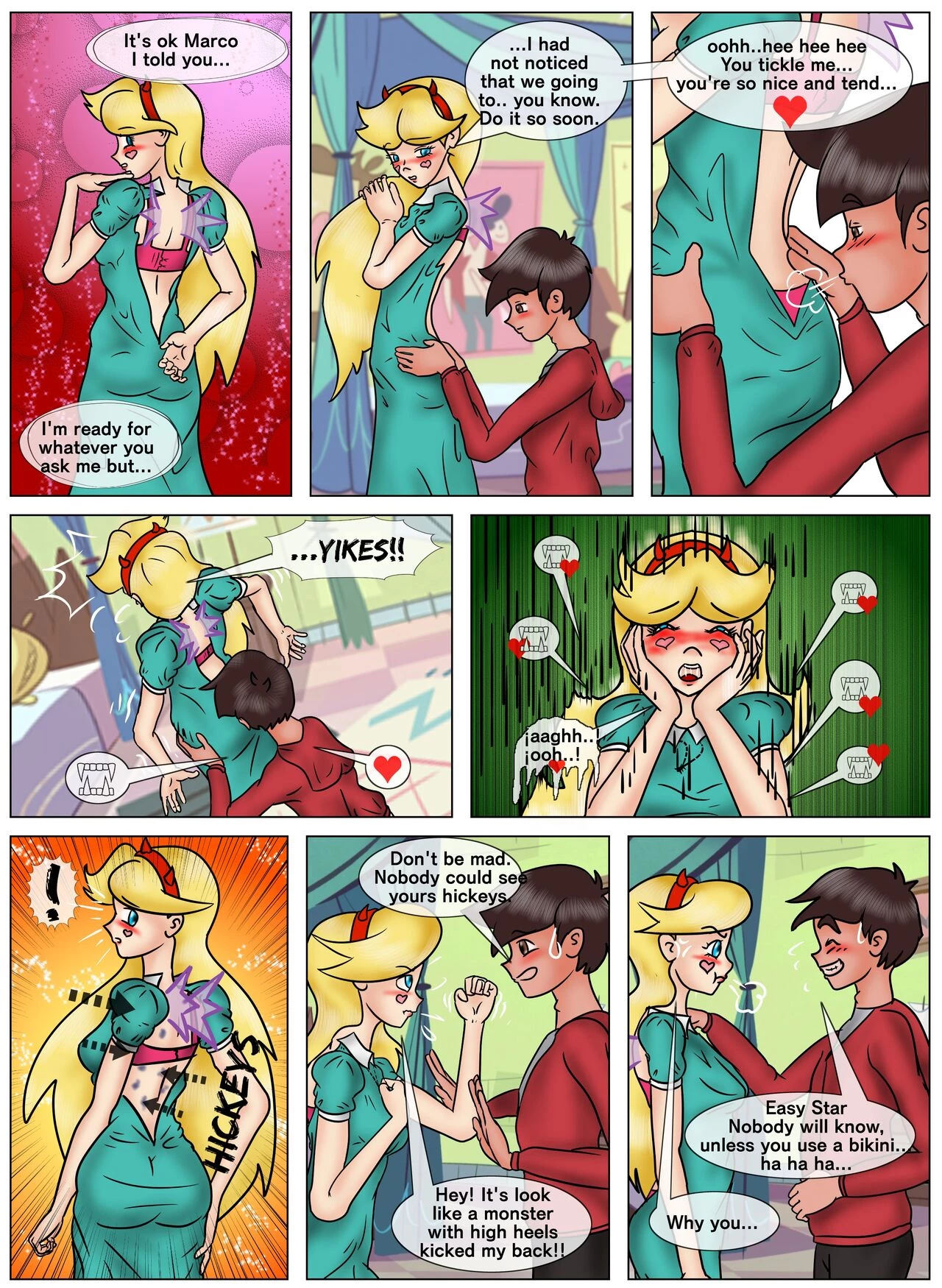 Before I leave: a starco fan comic image number 24