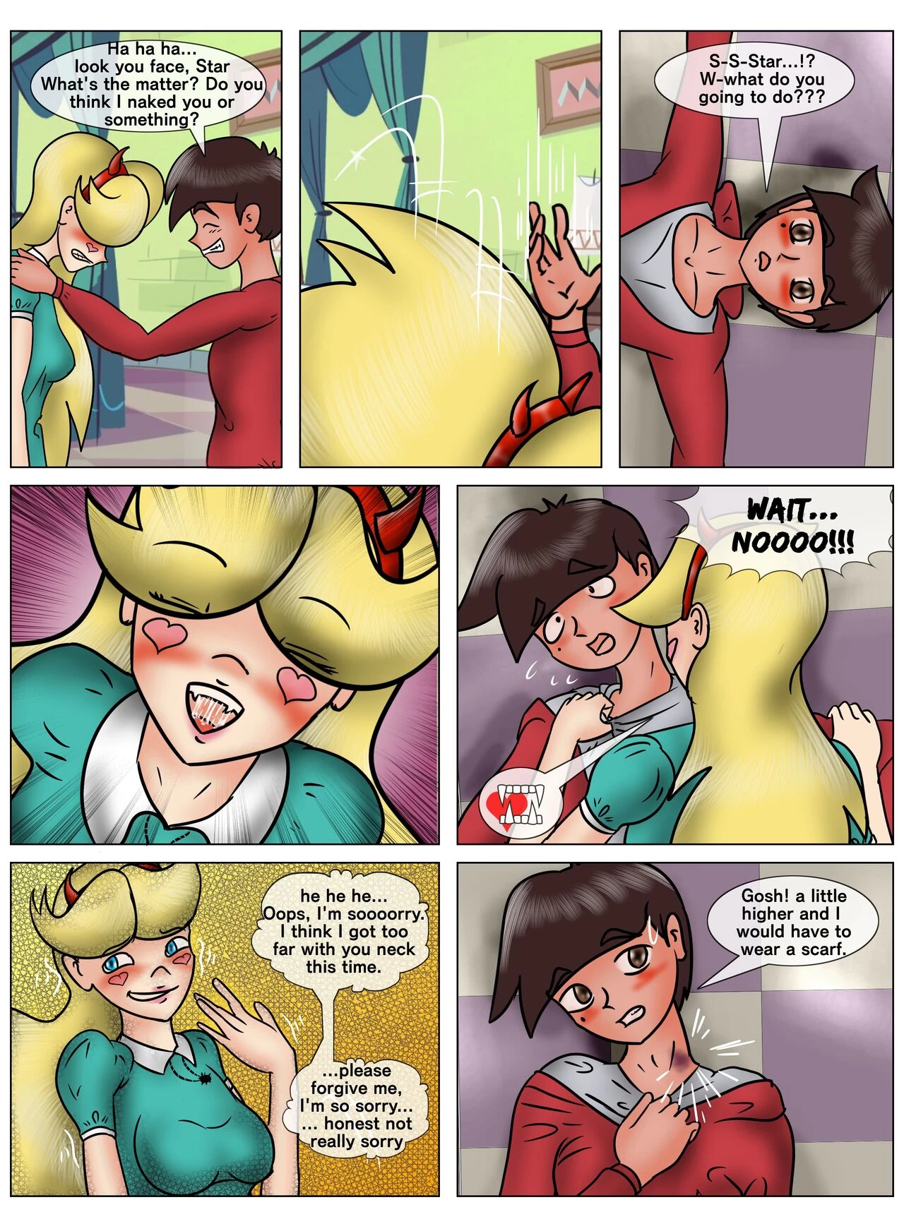 Before I leave: a starco fan comic image number 25