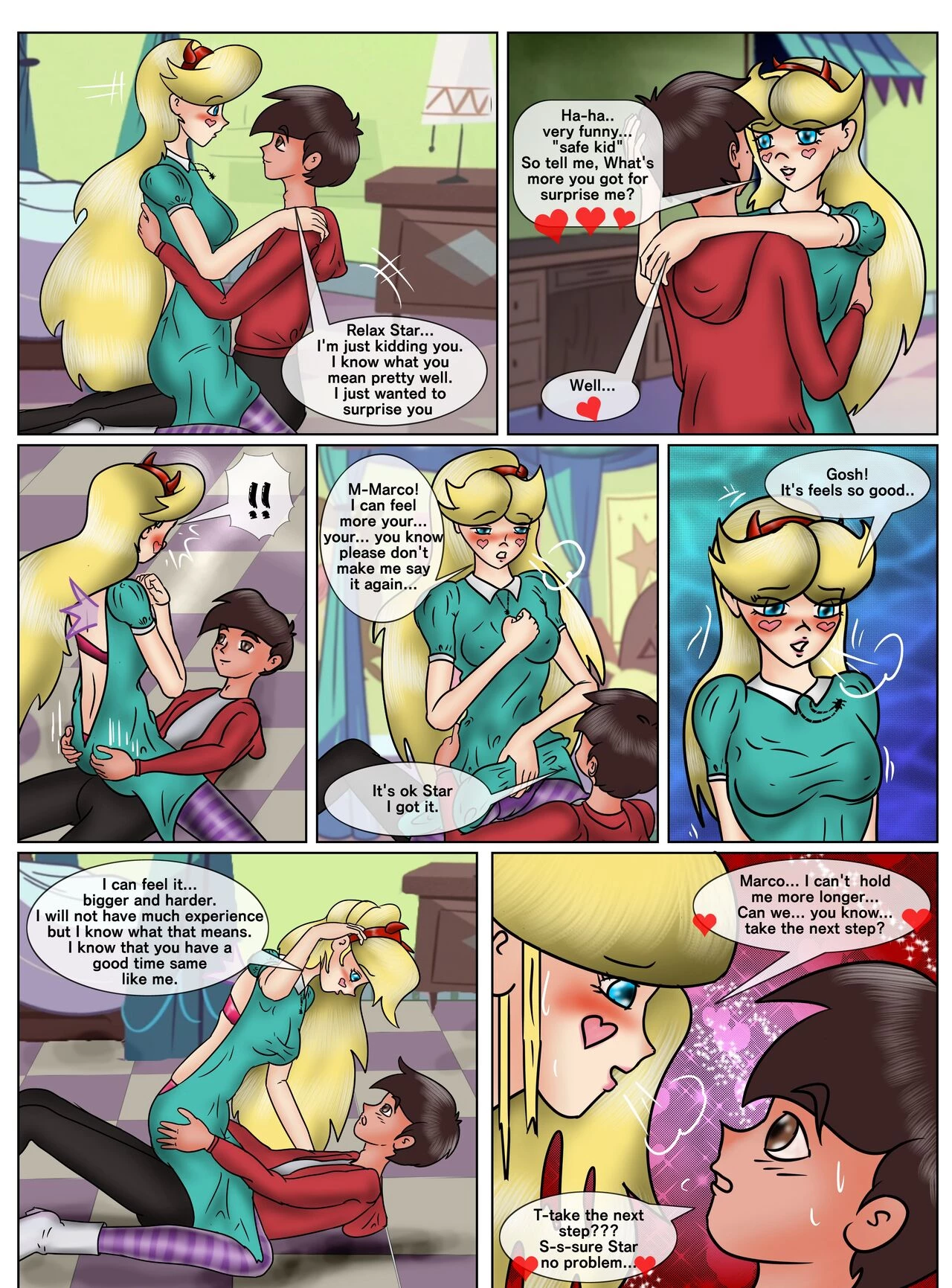 Before I leave: a starco fan comic image number 28