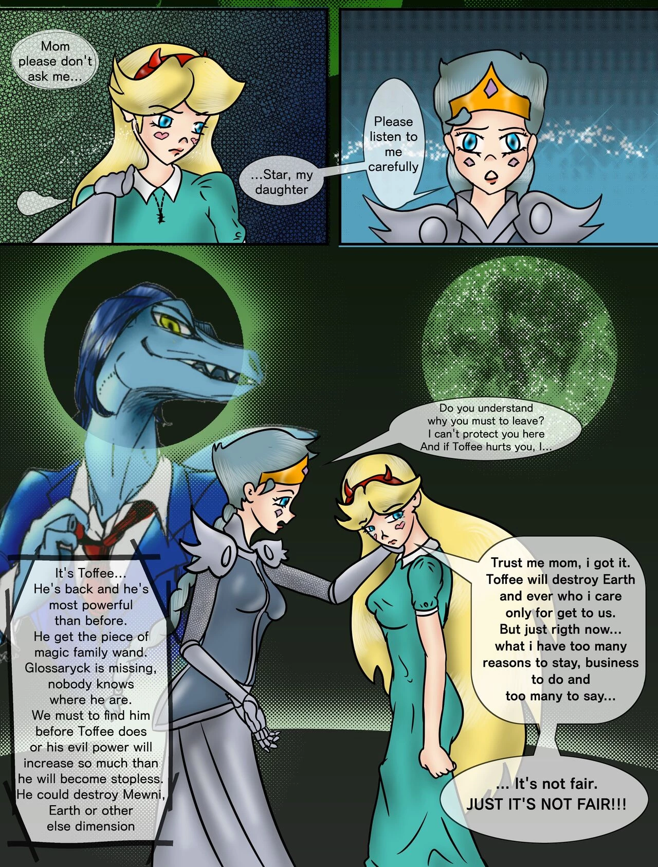 Before I leave: a starco fan comic image number 2