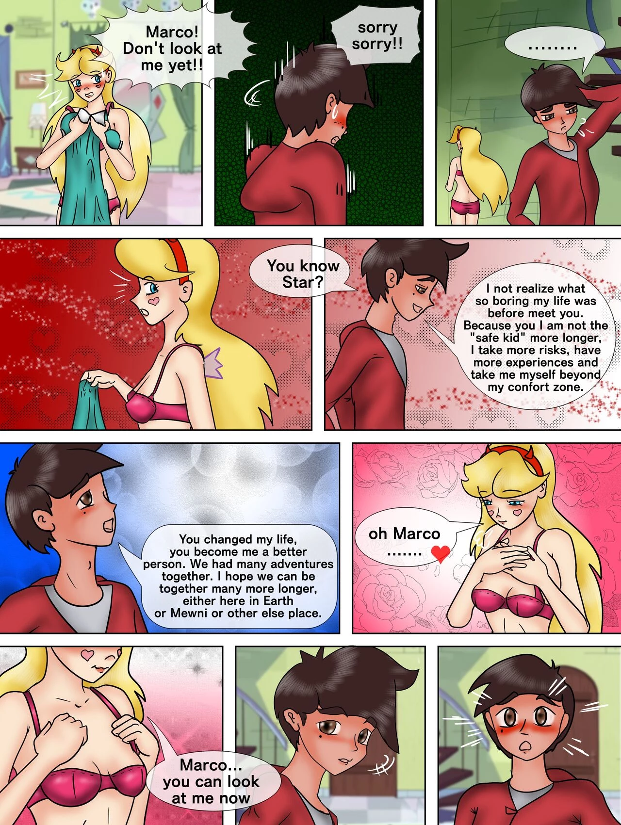 Before I leave: a starco fan comic image number 30