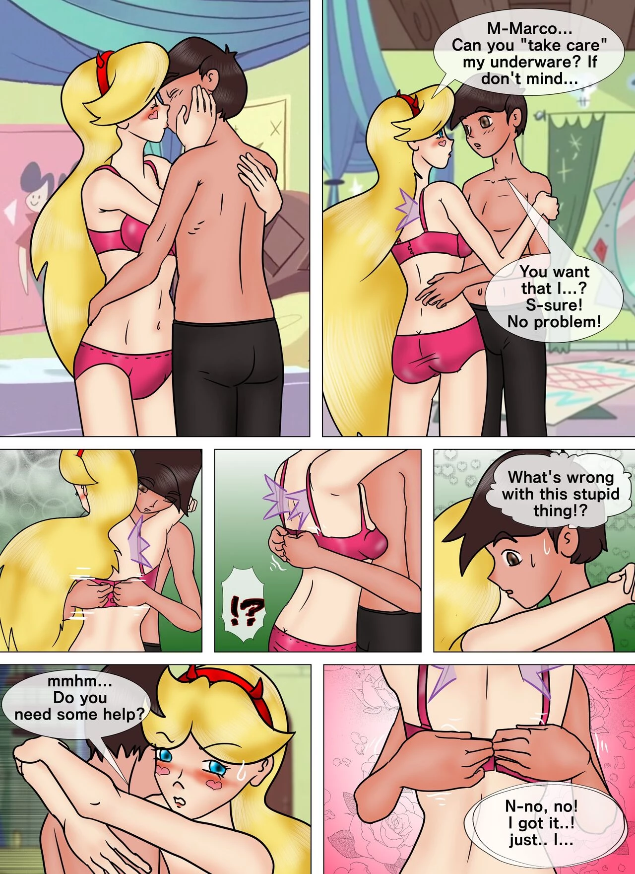 Before I leave: a starco fan comic image number 36