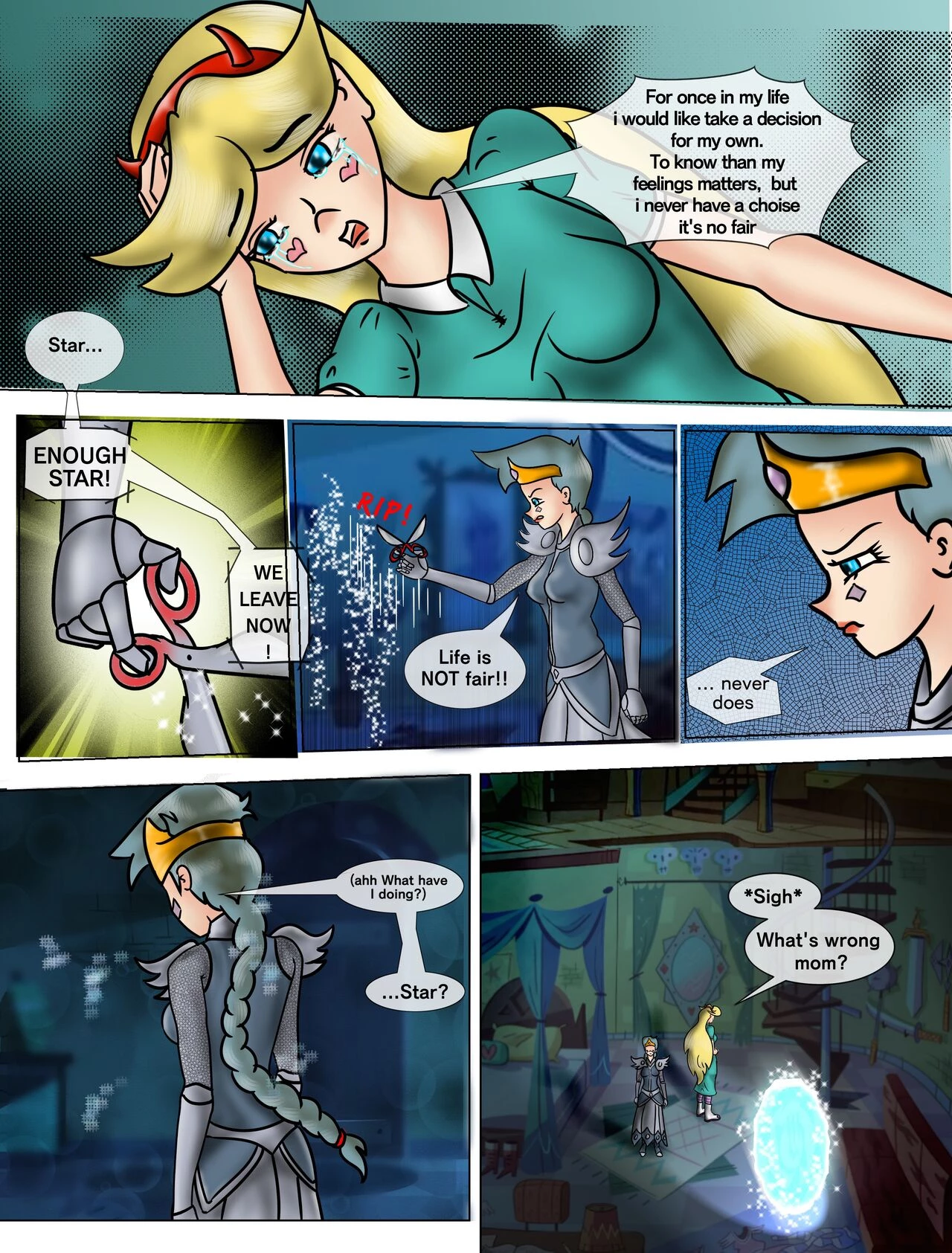 Before I leave: a starco fan comic image number 3