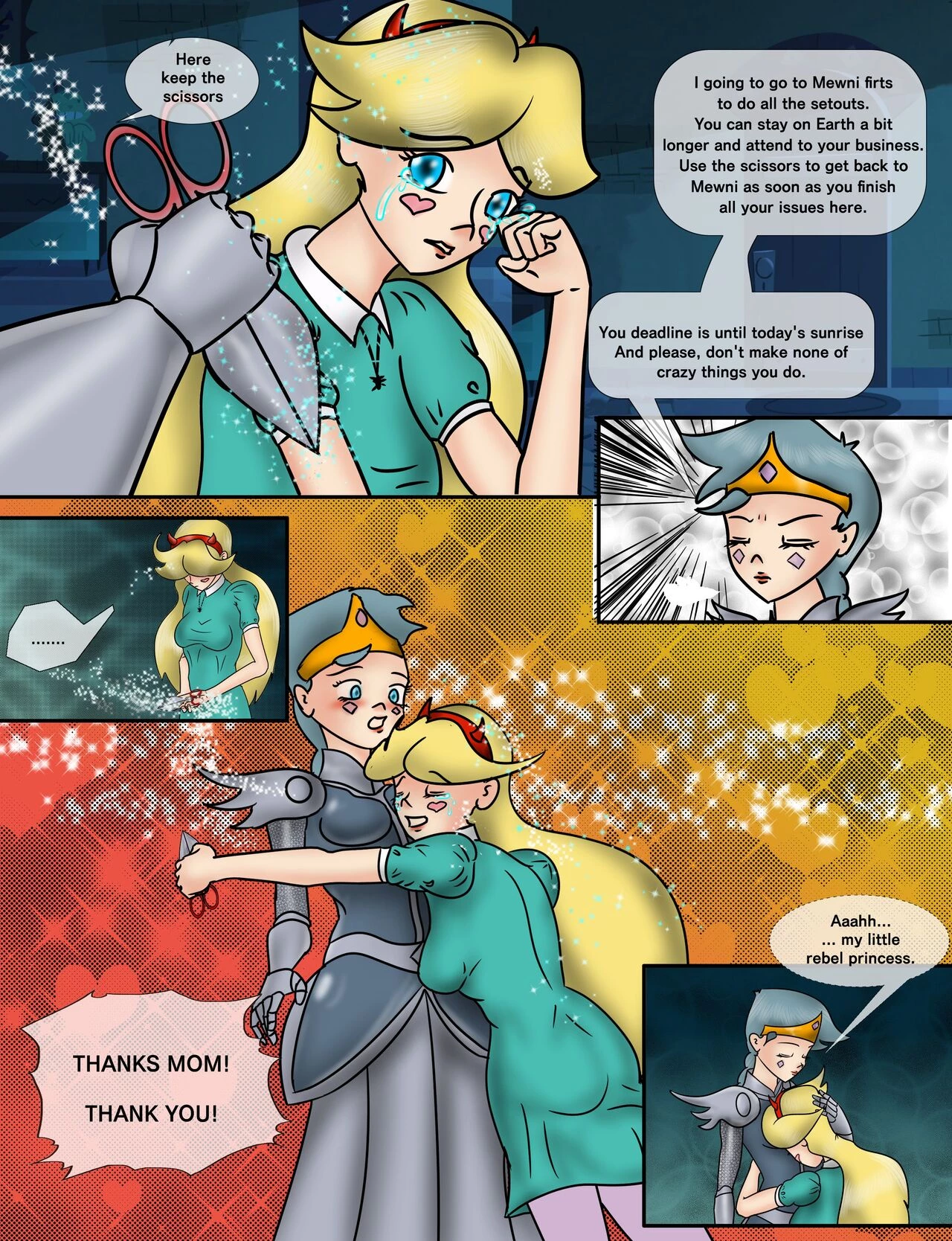 Before I leave: a starco fan comic image number 4