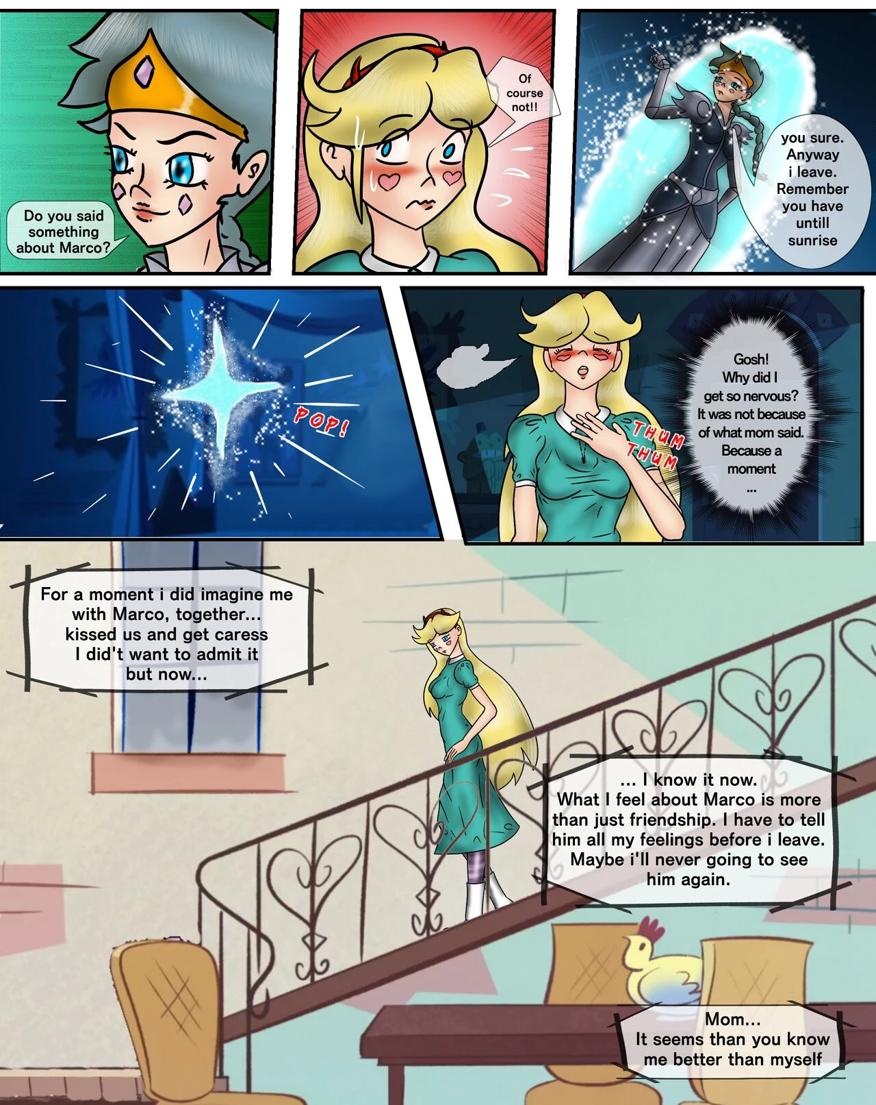 Before I leave: a starco fan comic image number 6