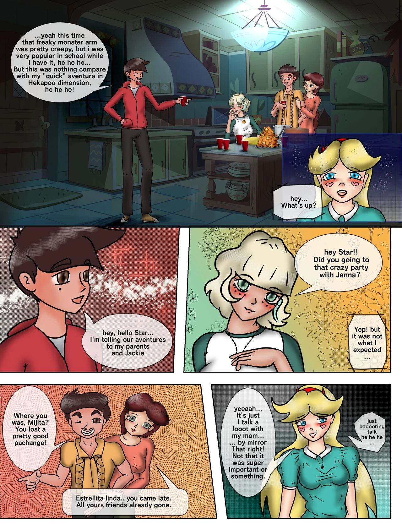 Before I leave: a starco fan comic image number 7