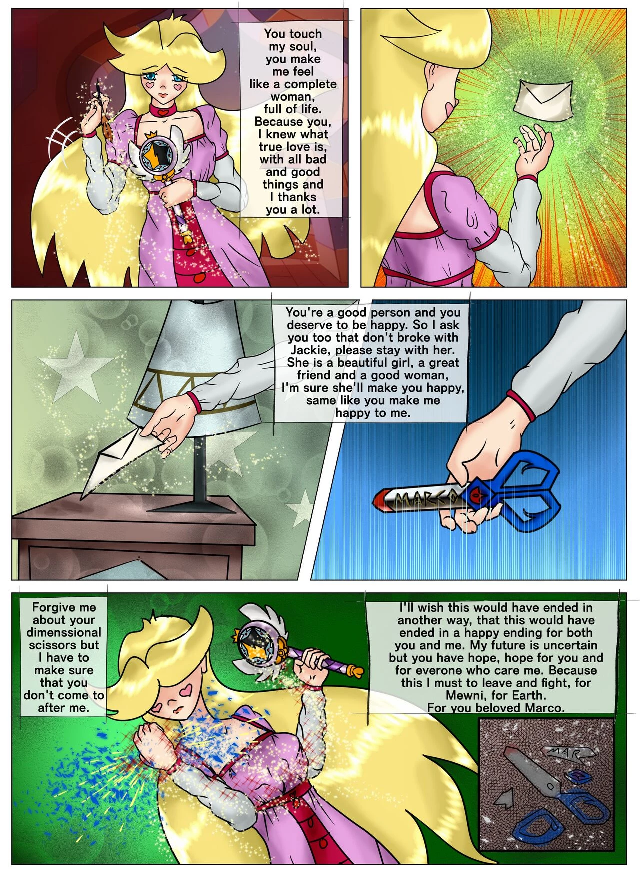 Before I leave: a starco fan comic image number 85