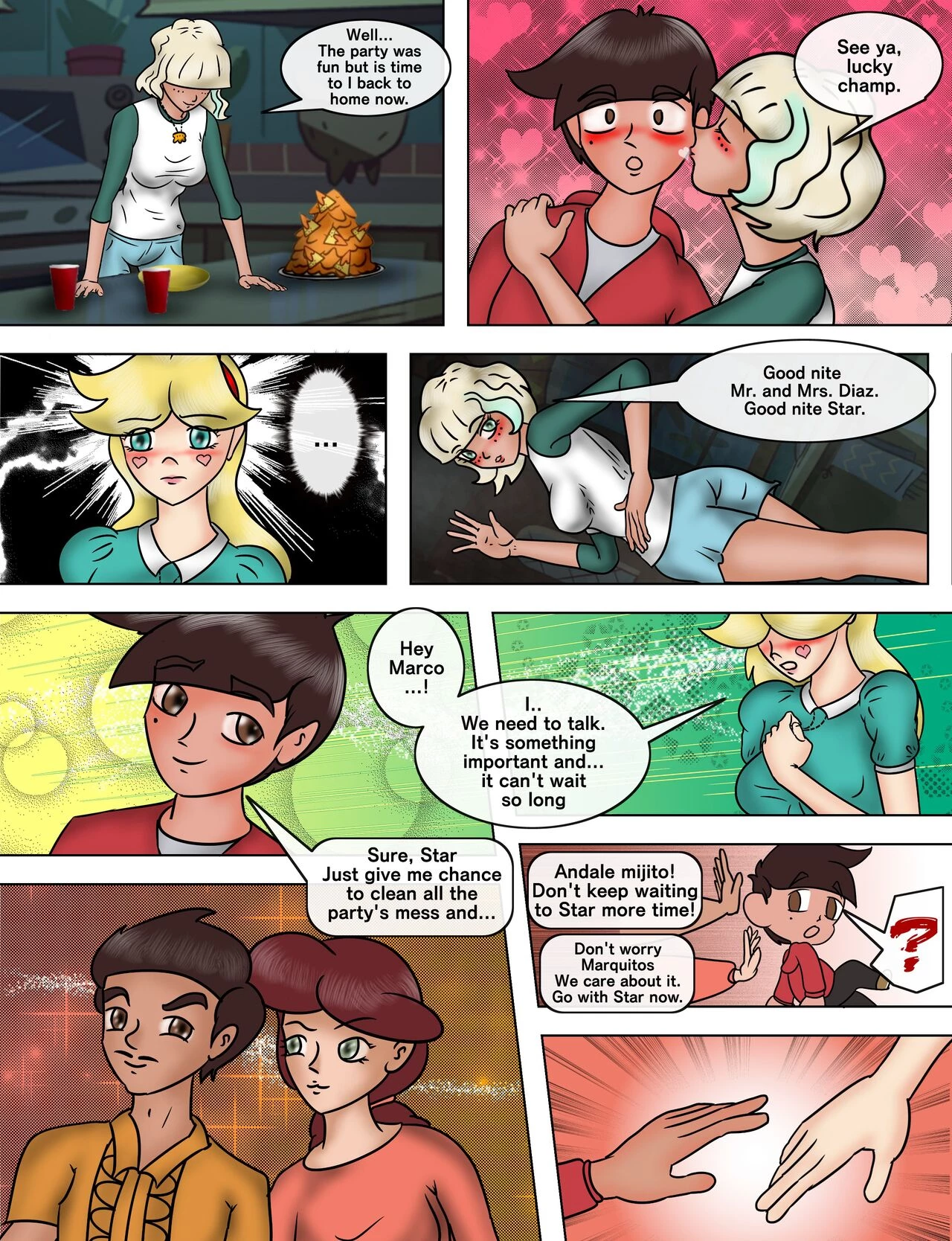 Before I leave: a starco fan comic image number 8