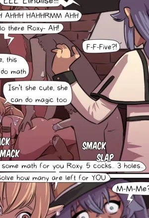 Roxy getting gangbanged